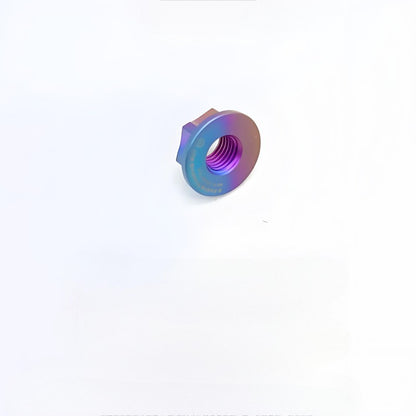 M5-12 Titanium Flange Nuts for Electric Scooters/Motorcycle