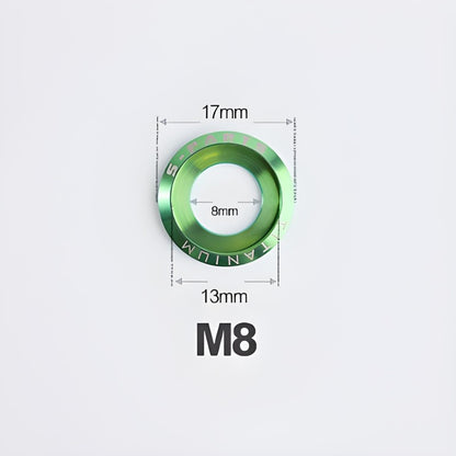 M4-M12 Titanium Washers for Motorcycle & Electric Scooters