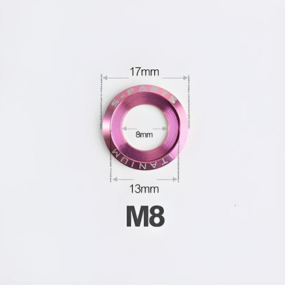 M4-M12 Titanium Washers for Motorcycle & Electric Scooters