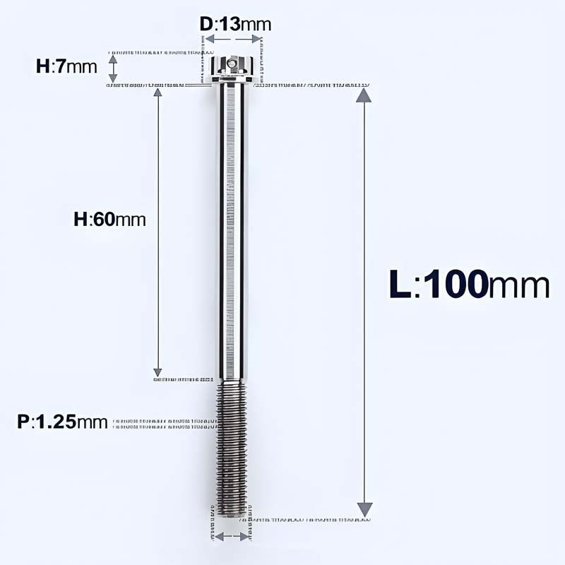 M8 x 10-120MM Titanium Alloy Bolts for Motorcycle