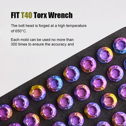 M8 x 10-120MM Titanium Alloy Bolts for Motorcycle
