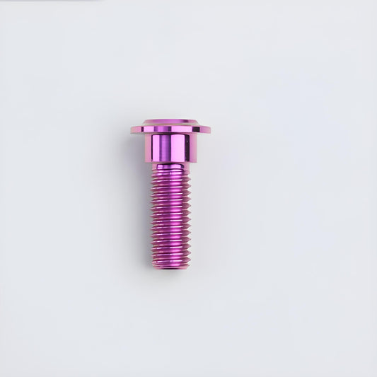 M8x13-48mm Titanium Shoulder Bolts for Motorcycle - Purple