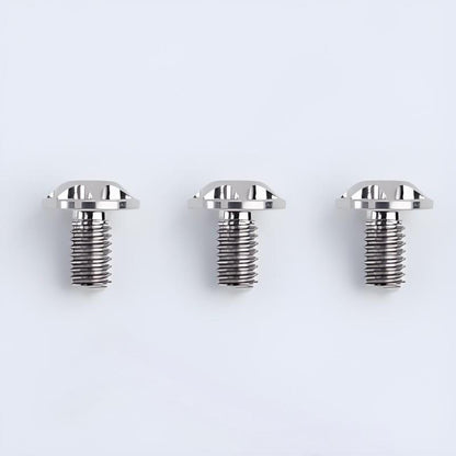 Motorcycle Helmet Spoiler Titanium Bolt Set (3pcs) – Anti-Slip & Anti-Stripping