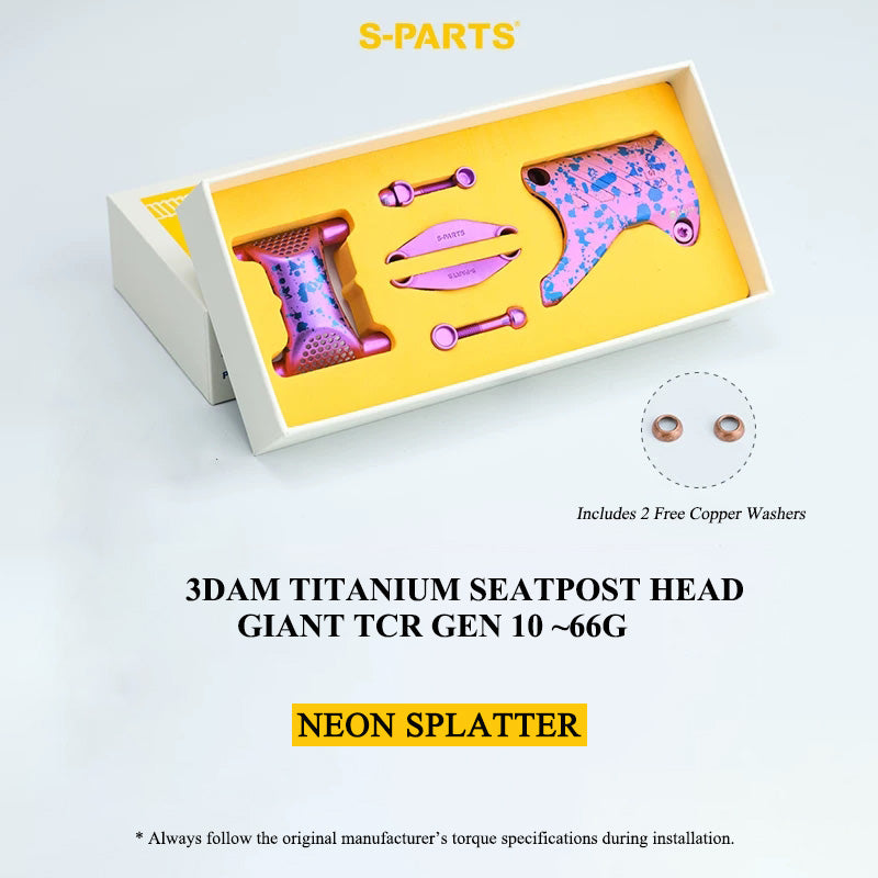 3DAM Titanium Integrated Seatpost Head Assembly for Giant TCR Gen 10 & Propel Gen 3/4