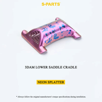 3D-Printed Titanium Seatpost Clamp Kit & Parts for Pinarello Dogma F 3DAM | Grade 5 Titanium