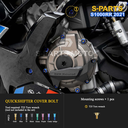 Grade 5 Titanium Bolts & Fasteners for 2021 BMW S1000RR