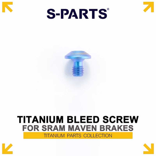 Grade 5 Titanium Bleed Port Screw for SRAM MAVEN Brake Levers