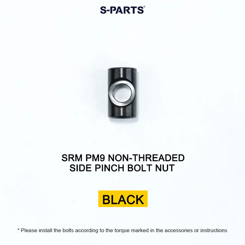Grade 5 Titanium Crank Arm Pinch Bolt Nut for SRM PM9 Power Meter Cranks