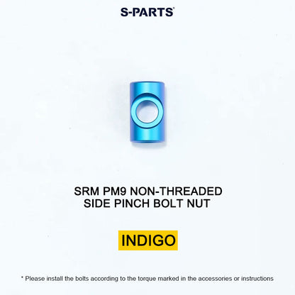 Grade 5 Titanium Crank Arm Pinch Bolt Nut for SRM PM9 Power Meter Cranks