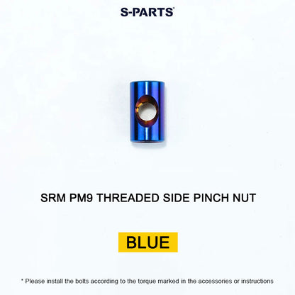 Grade 5 Titanium Crank Arm Pinch Bolt Nut for SRM PM9 Power Meter Cranks
