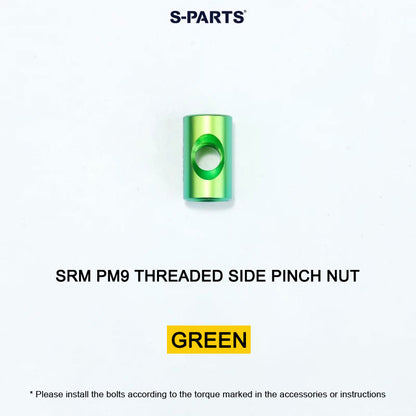 Grade 5 Titanium Crank Arm Pinch Bolt Nut for SRM PM9 Power Meter Cranks