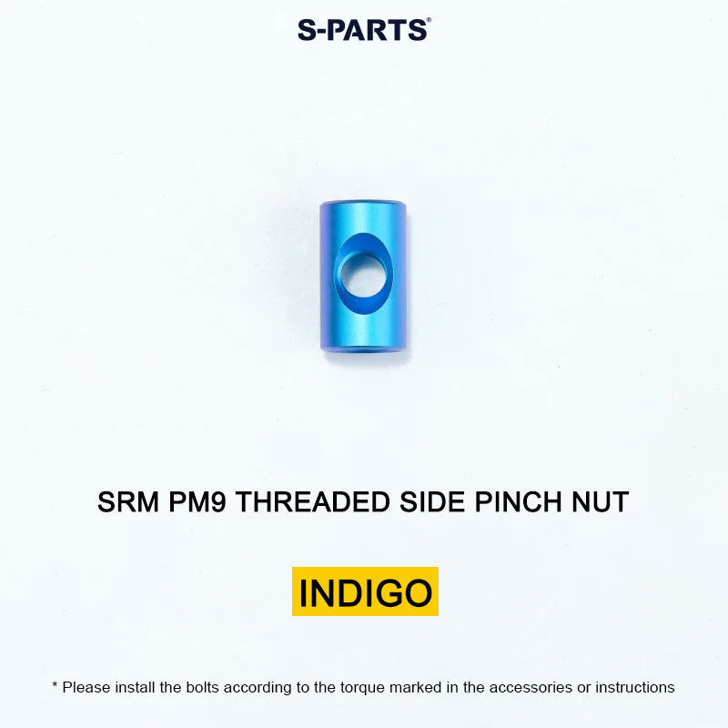 Grade 5 Titanium Crank Arm Pinch Bolt Nut for SRM PM9 Power Meter Cranks