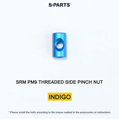 Grade 5 Titanium Crank Arm Pinch Bolt Nut for SRM PM9 Power Meter Cranks