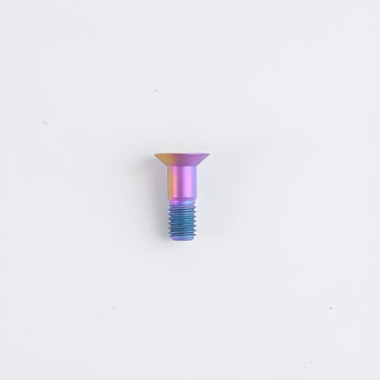M5 x 13.5mm Hollow Titanium Guide Pulley Bolt for Shimano R8150 / R9250 / XT M8100 / SLX M7100 Derailleurs