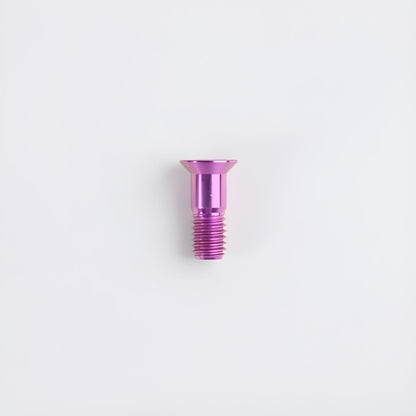 M5 x 13.5mm Hollow Titanium Guide Pulley Bolt for Shimano R8150 / R9250 / XT M8100 / SLX M7100 Derailleurs