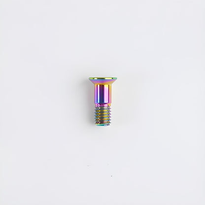 M5 x 13.5mm Hollow Titanium Guide Pulley Bolt for Shimano R8150 / R9250 / XT M8100 / SLX M7100 Derailleurs