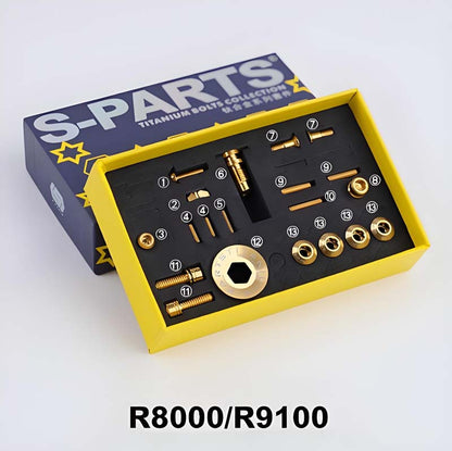 Shimano UT R8000 & DA R9100 Titanium Shifting Bolt Kit