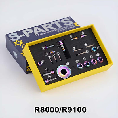 Shimano UT R8000 & DA R9100 Titanium Shifting Bolt Kit