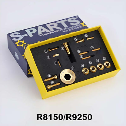 Shimano UT R8050/R8150 & DA R9250 Titanium Shifting & Drivetrain Bolt Kit
