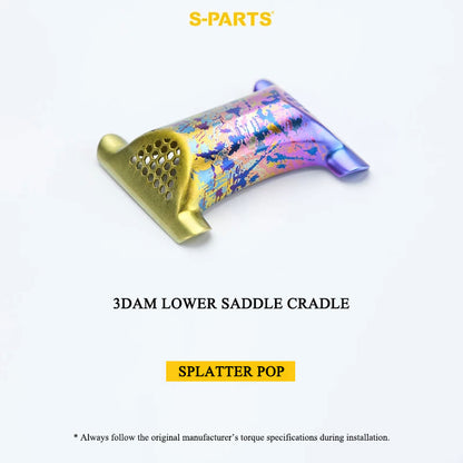 3D-Printed Titanium Seatpost Clamp Kit & Parts for Pinarello Dogma F 3DAM | Grade 5 Titanium