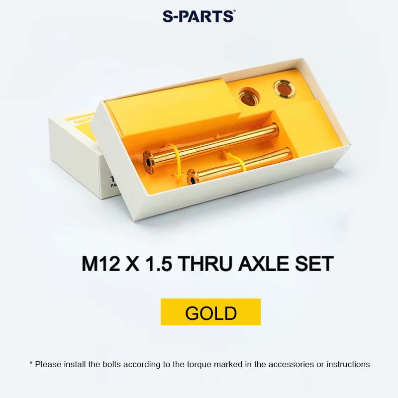 Standard LOOK 785 M12 x 1.5 (12x122 / 12x164mm) Compatible Thru-Axle Set