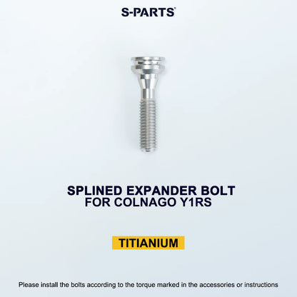 COLNAGO Y1RS Grade 5 Titanium Fork Steerer Expander Kit (XS / S / M / L)