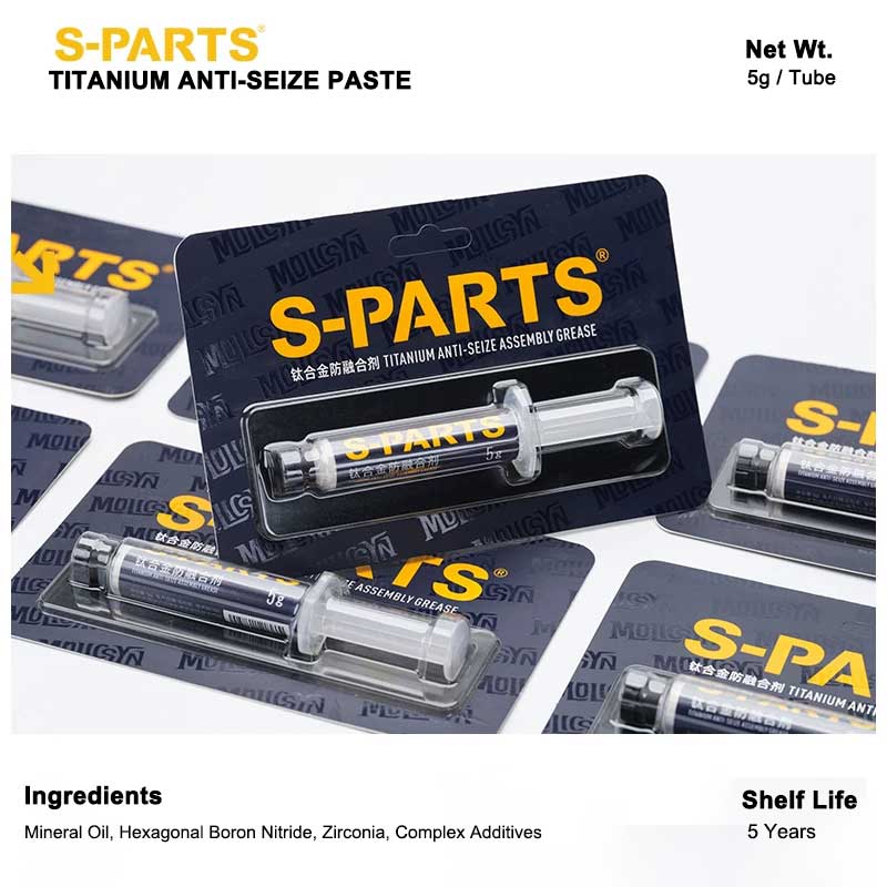 Titanium Anti-Seize Compound – Zirconia Ceramic & hBN Thread Paste for Bicycle and Motorcycle Bolts