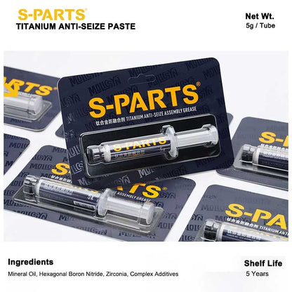Titanium Anti-Seize Compound – Zirconia Ceramic & hBN Thread Paste for Bicycle and Motorcycle Bolts