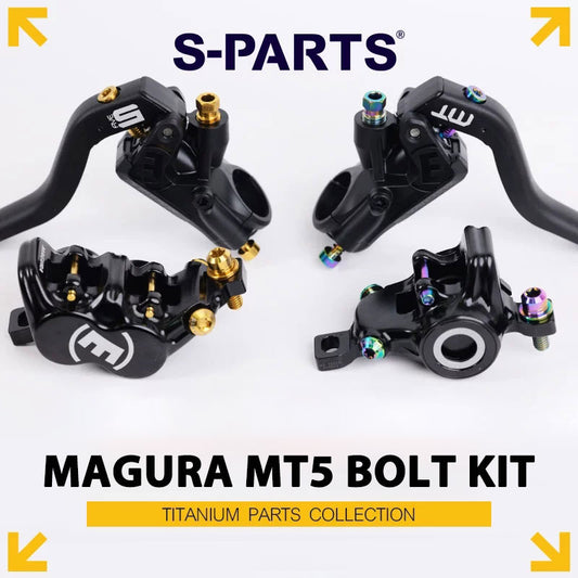 Grade 5 Titanium Brake Bolt Kit for Magura MT5 Hydraulic Disc Brakes 24 pcs
