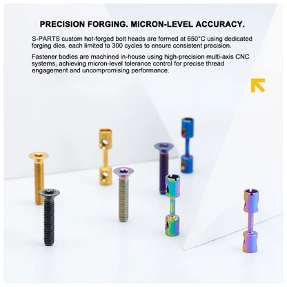 Titanium Bolt Upgrade Kit for BIGROCK Gen 2 Integrated Cockpit – 17.6g