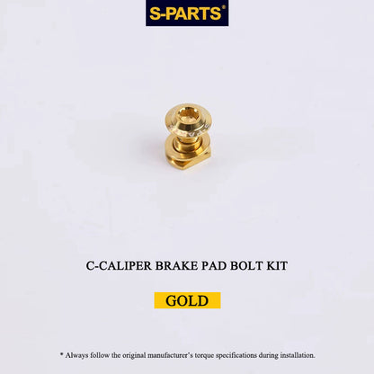 Titanium Brake Bolt & Nut Kit for Shimano C-Calipers | Lightweight Performance Hardware