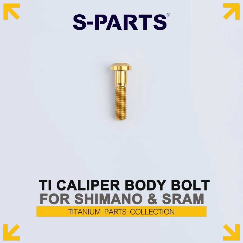 Grade 5 Titanium Brake Caliper Body Bolt M6×22.5mm | Shimano XTR / XT / Dura-Ace / Ultegra & SRAM G2 / CODE Disc Brakes