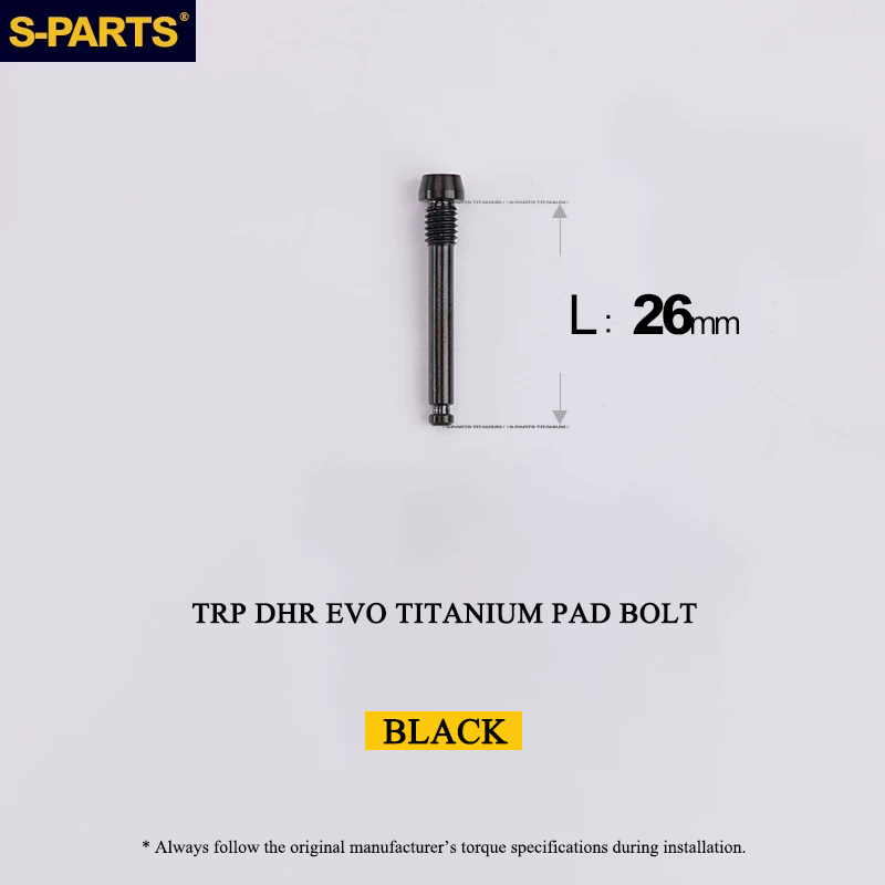 Titanium Brake Pad Retaining Bolt for TRP DHR EVO - M4 × 26mm
