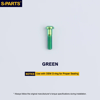 Titanium Caliper Body Bolt Type B M6x22.5mm for Shimano Ultegra R8170 / R8070 / R8020 & TRP DHR EVO Disc Brakes