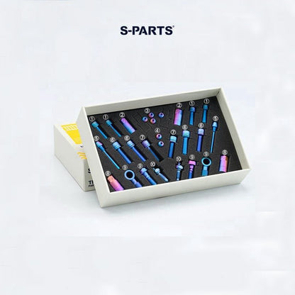 Titanium Caliper Bolt Set for HOPE RACE – MTB Disc Brake Screws