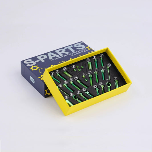 Titanium Caliper Bolt Set for HOPE RACE – MTB Disc Brake Screws