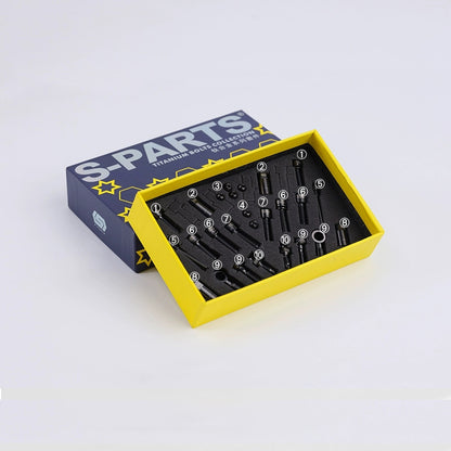 Titanium Caliper Bolt Set for HOPE TRAIL – MTB Disc Brake Screws