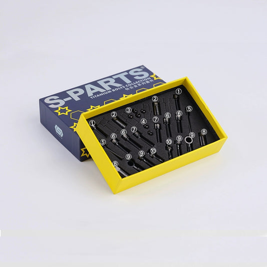 Titanium Caliper Bolt Set for HOPE TRAIL – MTB Disc Brake Screws