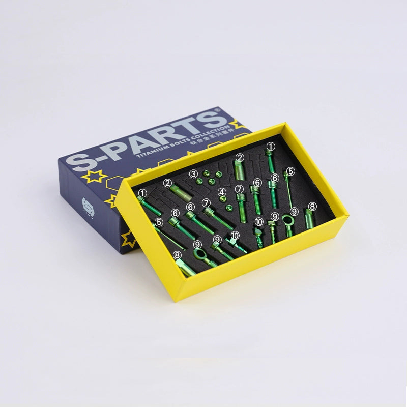 Titanium Caliper Bolt Set for HOPE TRAIL – MTB Disc Brake Screws
