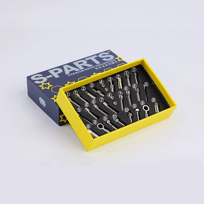Titanium Caliper Bolt Set for HOPE V4 TECH – MTB Disc Brake Screws