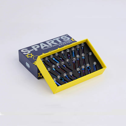 Titanium Caliper Bolt Set for HOPE V4 TECH – MTB Disc Brake Screws