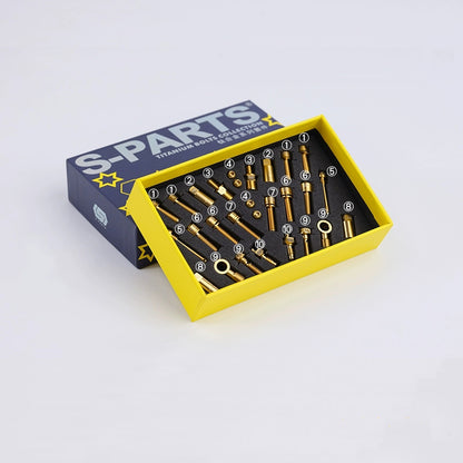 Titanium Caliper Bolt Set for HOPE V4 TECH – MTB Disc Brake Screws