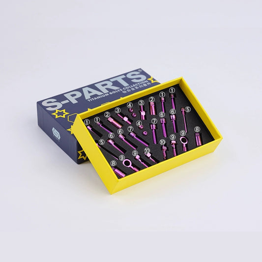 Titanium Caliper Bolt Set for HOPE V4 TECH – MTB Disc Brake Screws