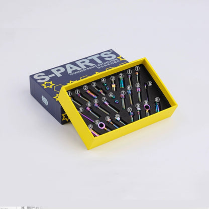Titanium Caliper Bolt Set for HOPE V4 TECH – MTB Disc Brake Screws