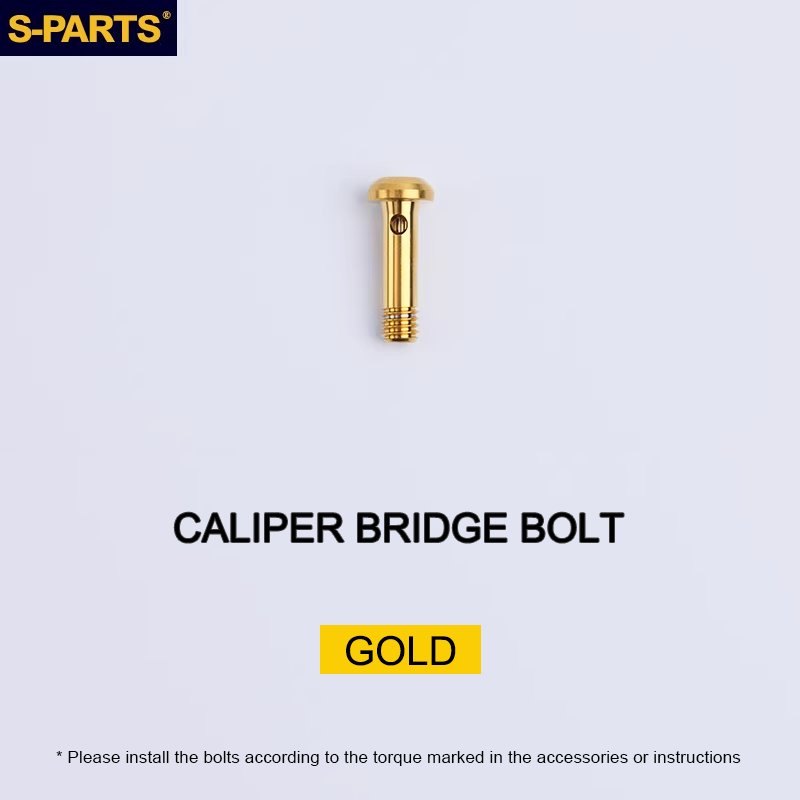 Titanium Caliper Bridge Bolt for TRP DHR EVO - M6 × 21mm