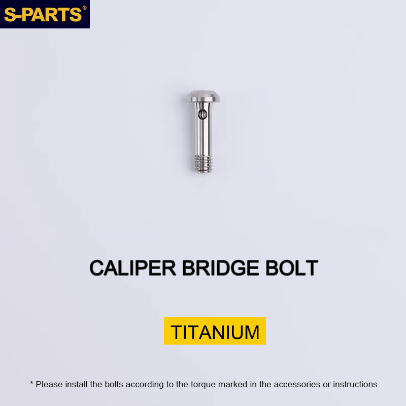 Titanium Caliper Bridge Bolt for TRP DHR EVO - M6 × 21mm