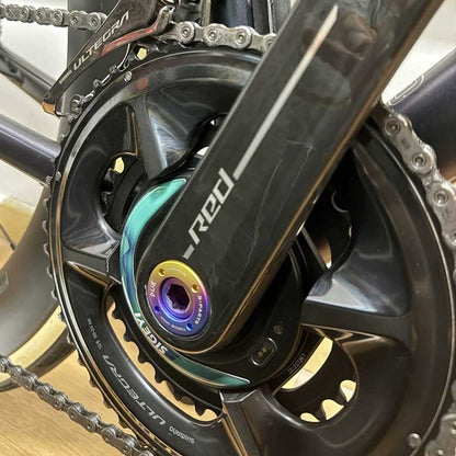 Titanium Crank Arm Bolt & Self-Extracting Cap Set for SRAM DUB | Quarq / RED / Force Compatible