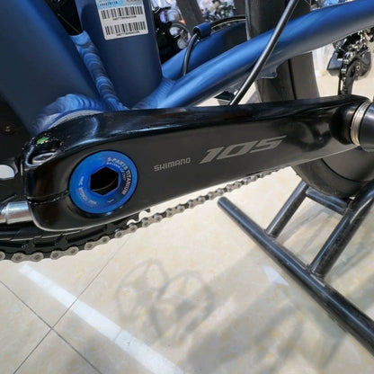 Titanium Crank Cap for Shimano R8150/R9250 Road Bikes