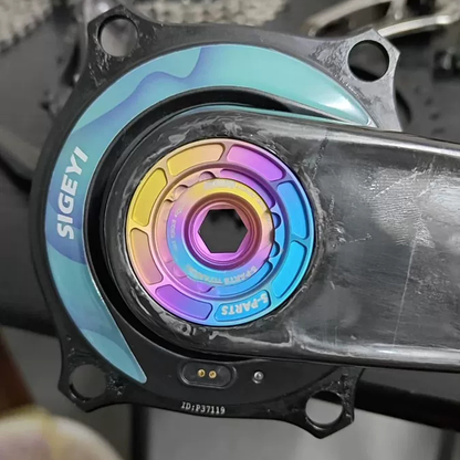 Titanium Crank Preload Bolt & Self-Extracting Cap Kit for ELILEE XXE | Ultra-Light Upgrade