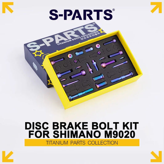 Titanium Disc Brake Bolt Kit for Shimano M9020 MTB Brake System